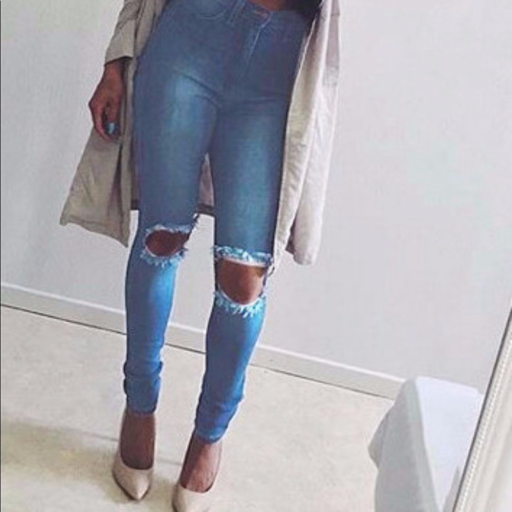 Fashion Nova Blue Jeans